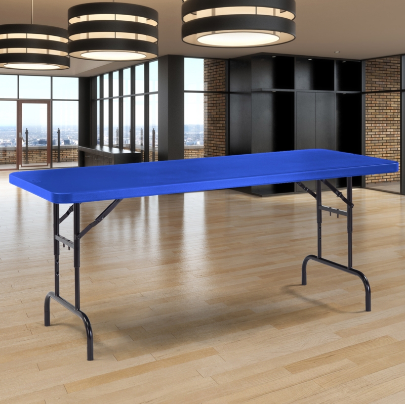 72'' Rectangular Adjustable Folding Table
