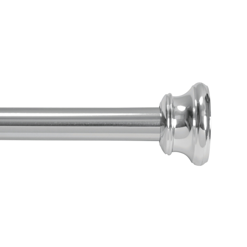 77'' Straight Tension Shower Curtain Rod