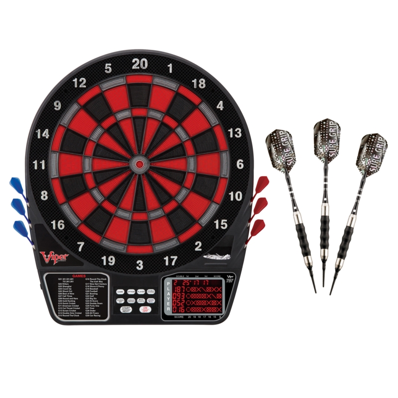 797 Electronic Dartboard with Darts