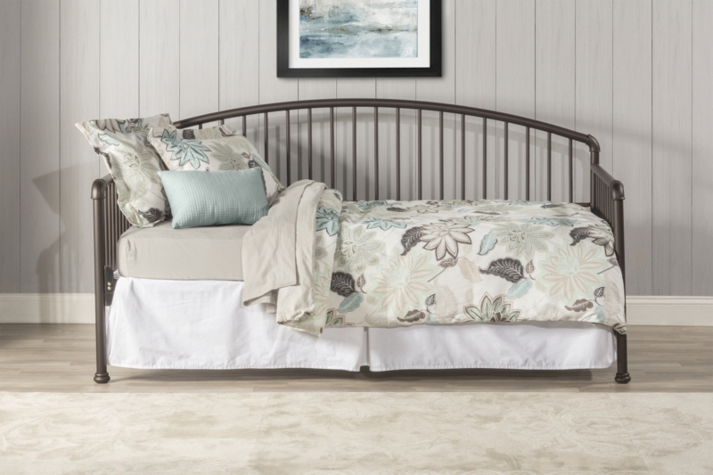 Aagand Twin Metal Daybed with Trundle