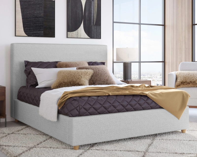Aidelis Upholstered Low Profile Platform Bed