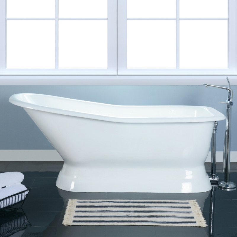 Aqua Eden 67" x 29" Freestanding Soaking Bathtub