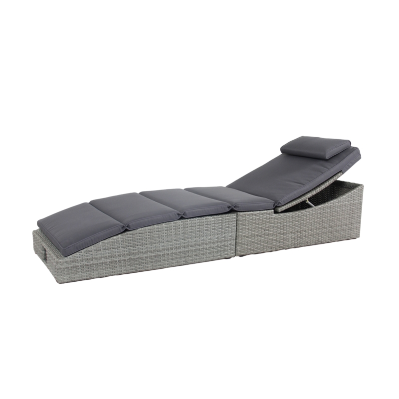 Artorias Outdoor Wicker Chaise Lounge