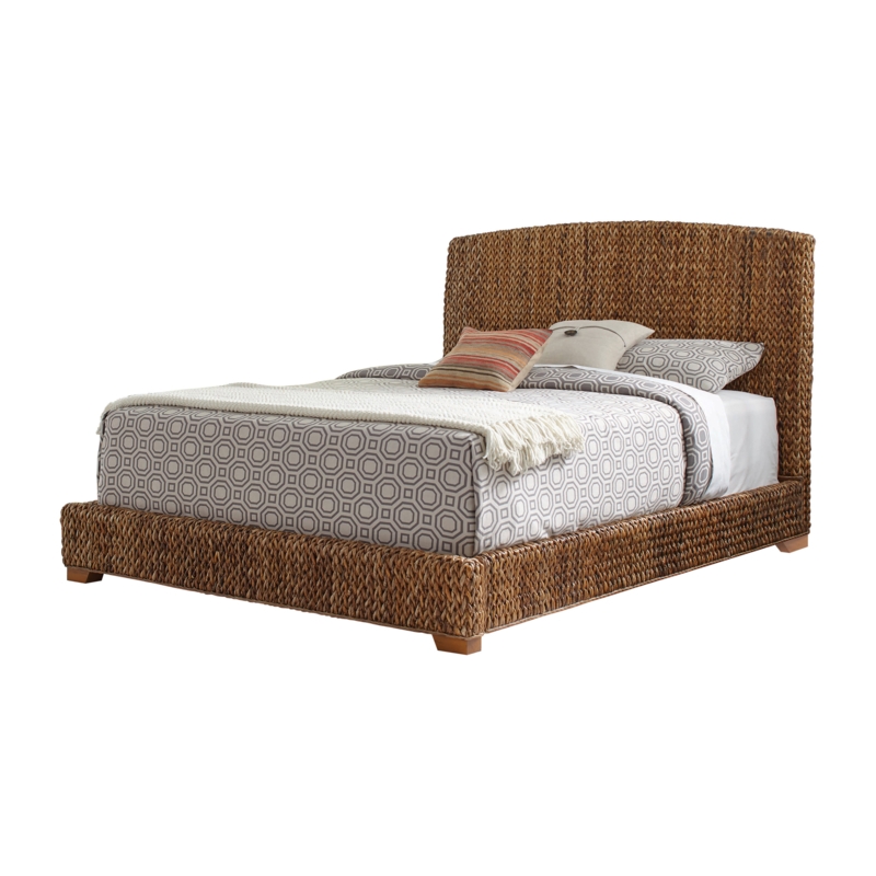 Aurella King Size Standard Bed in Brown
