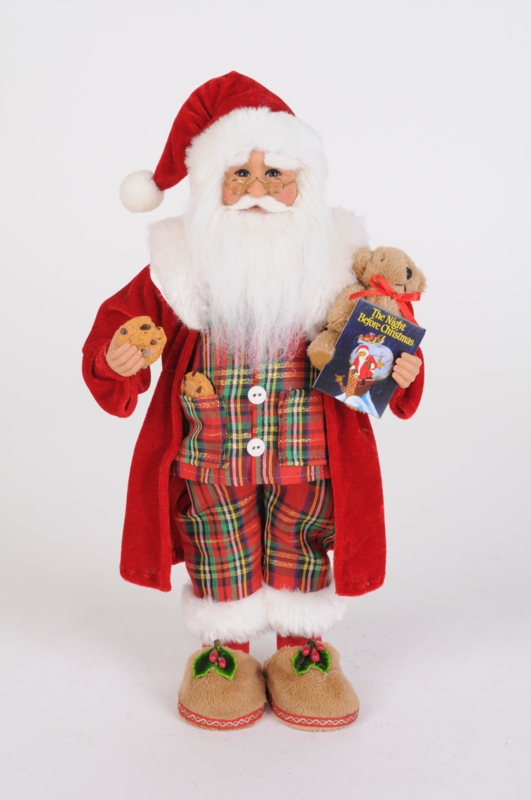 Bedtime Stories Santa Figurines and Collectibles
