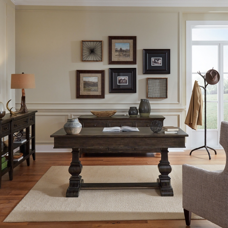 Benkert Executive Desk with Credenza
