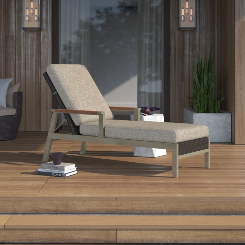 Bertolde Outdoor Chaise Lounge