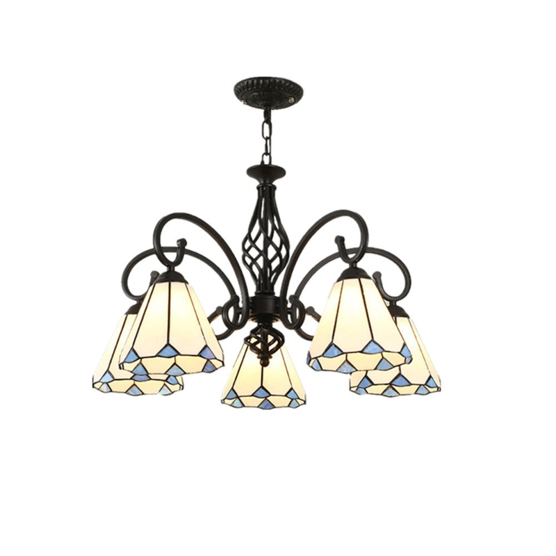 Boolia 5 - Light Dimmable Classic / Traditional Chandelier
