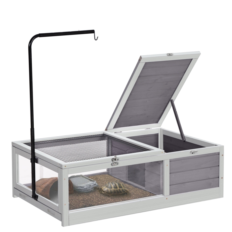 Byrd-Green Weather Resistant Rabbit Cage