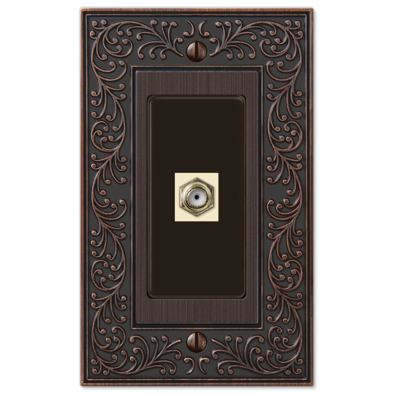 Chanhassen No Subject 1 - Gang Phone Jack Wall Plate