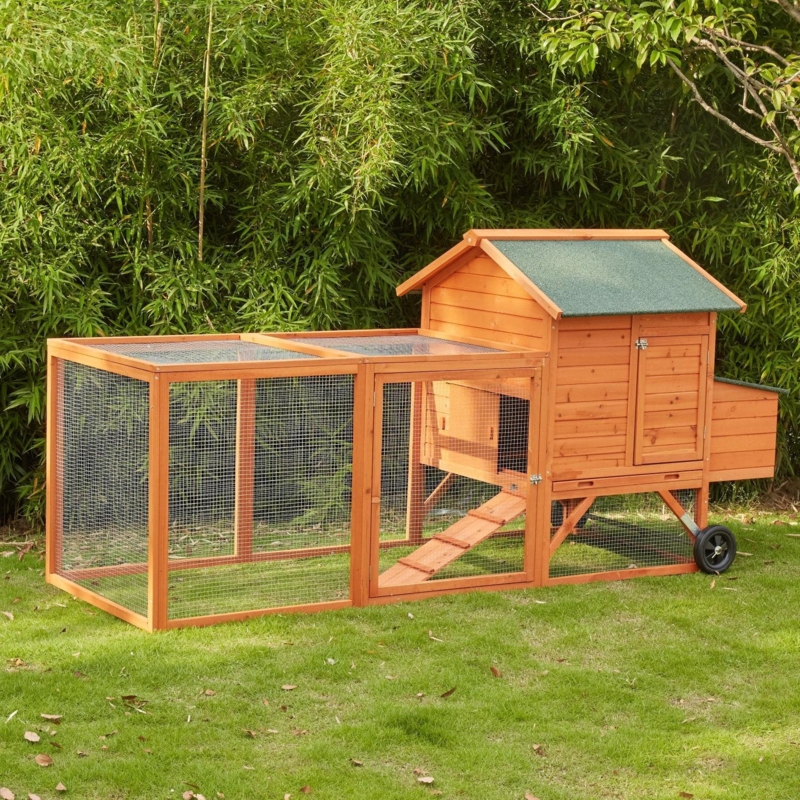 Chiadi 21.3 Square Feet Chicken Coop For Up To 5 Chickens