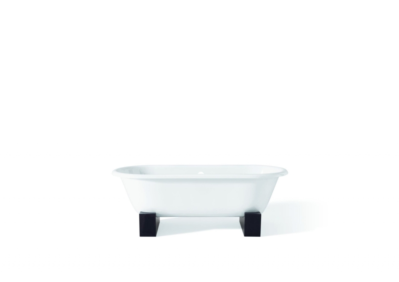 Crellen 61'' x 31'' Freestanding Soaking Cast Iron Bathtub