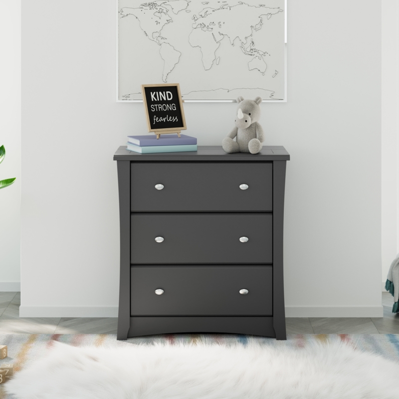 Crescent 3 Drawer Chest
