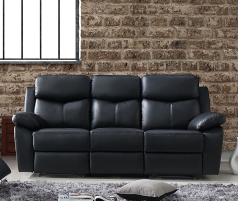 Dandrea 83'' Leather Reclining Sofa