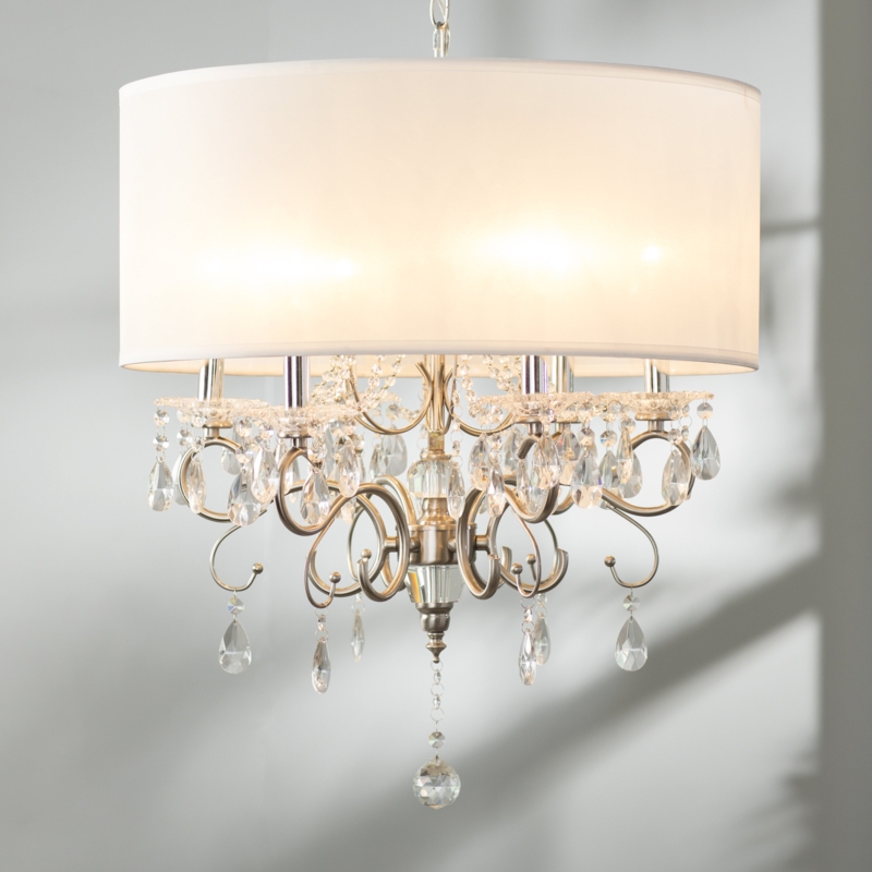 Daniell 6 - Light Dimmable Drum Chandelier