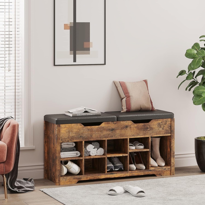 Davionte Upholstered Storage Bench