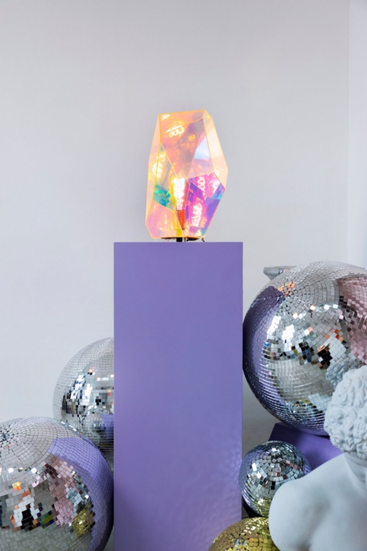 Dear Metal Novelty Lamp