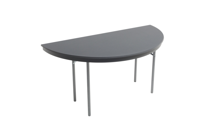 Dynalite Semi-Circle Folding Table