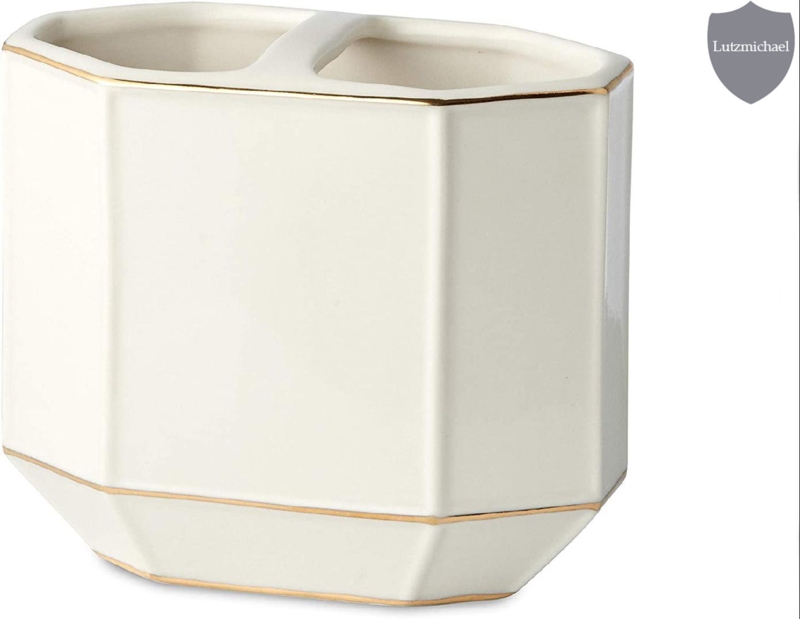 Elvisa Embossed Toothbrush Holder