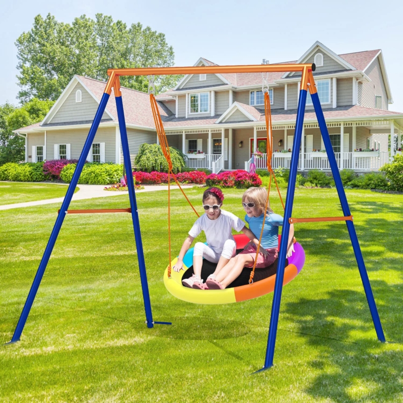 Flying Saucer Swing Set
