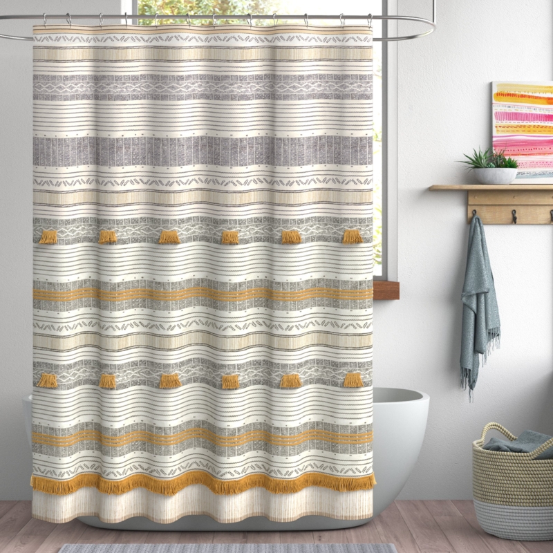 Cabin Shower Curtain - Foter