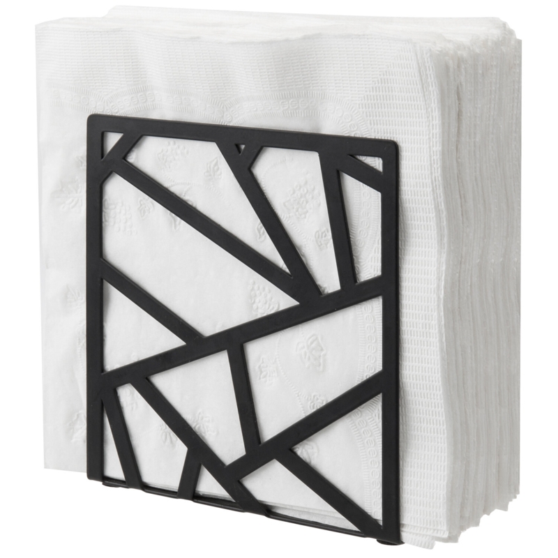Geometric Metal Tabletop Napkin Holder