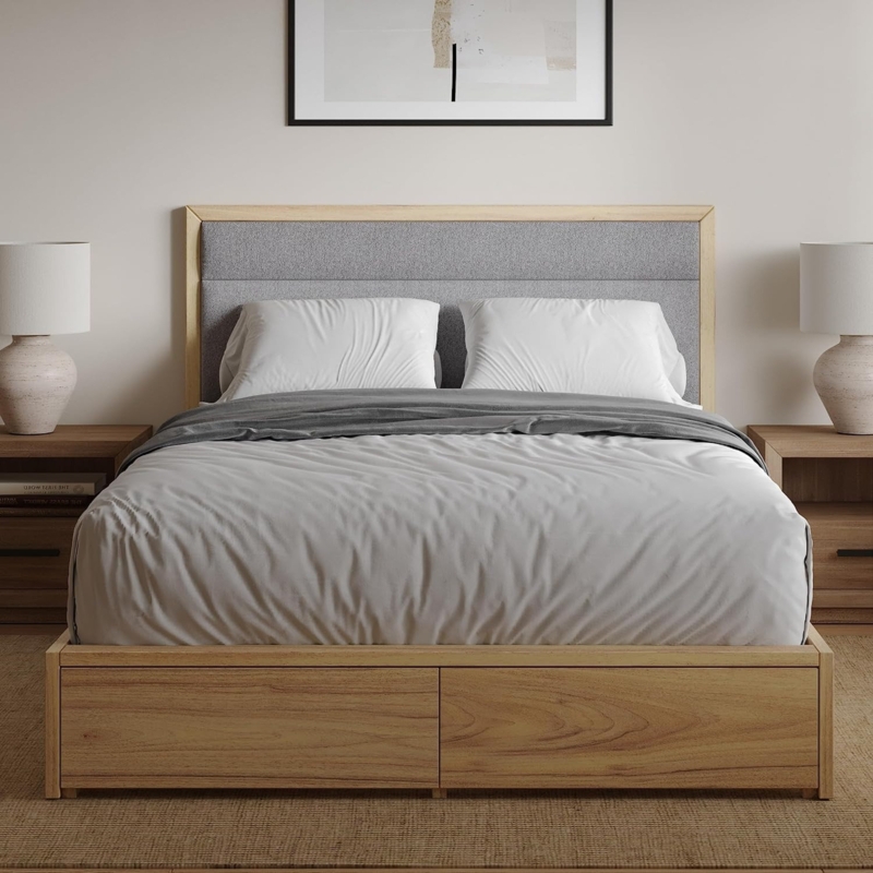 Gus Upholstered Platform Storage Bed