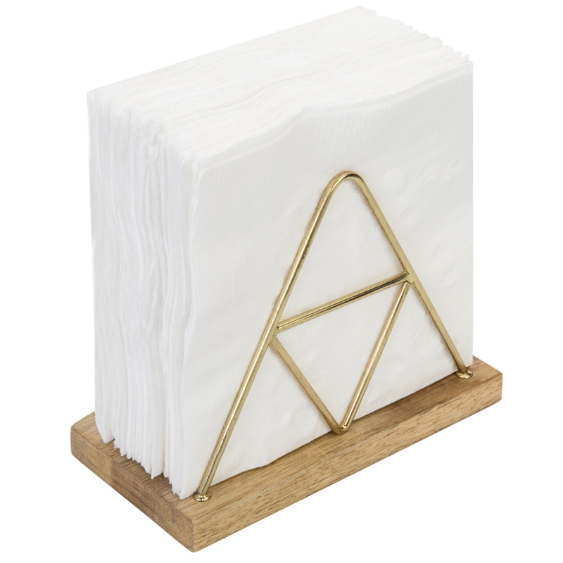 Handcrafted Mango Wood Napkin Holder