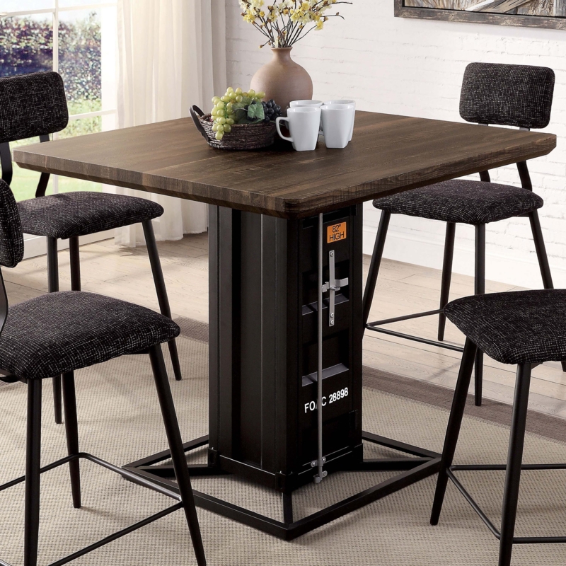Hannahrose Metal Base Dining Table