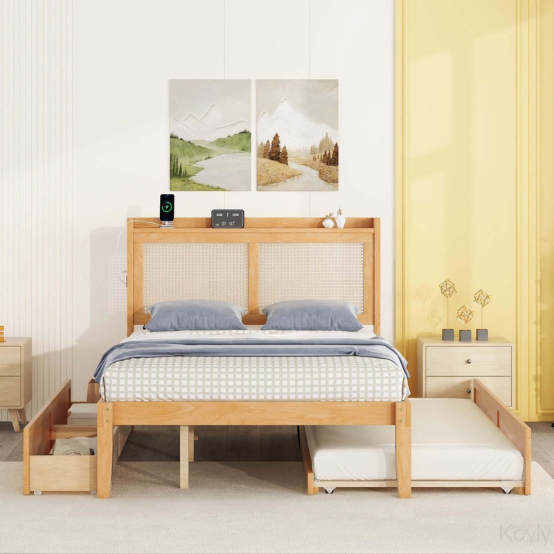 Heindrick Platform Storage Bed