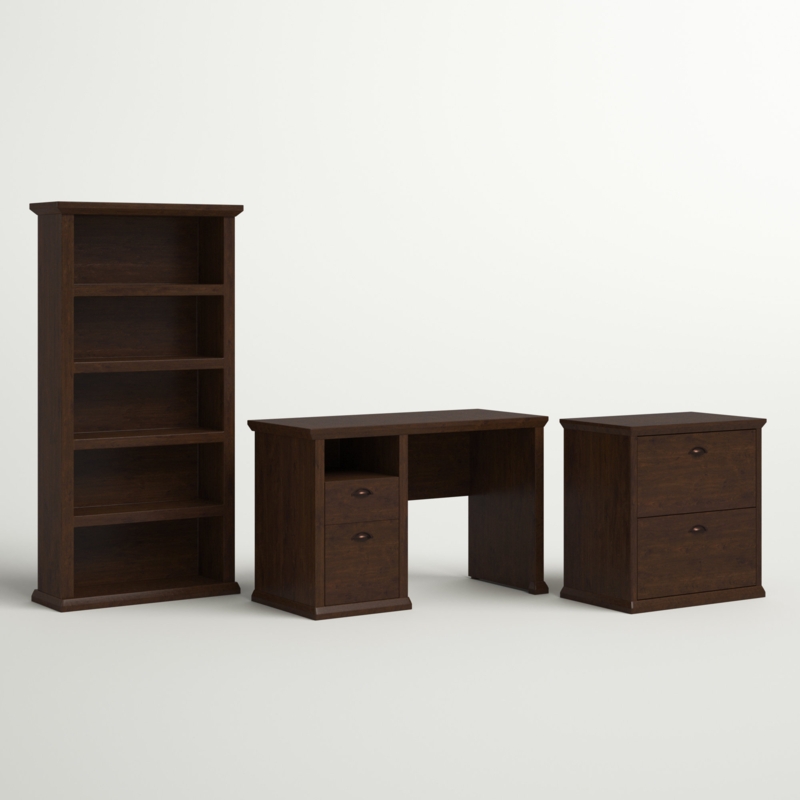 Huckins 3 Computer Desk Office Set