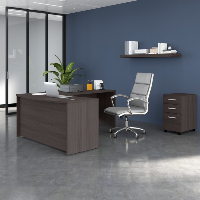 Huckins 3 L-Shaped Computer Desk Office Set