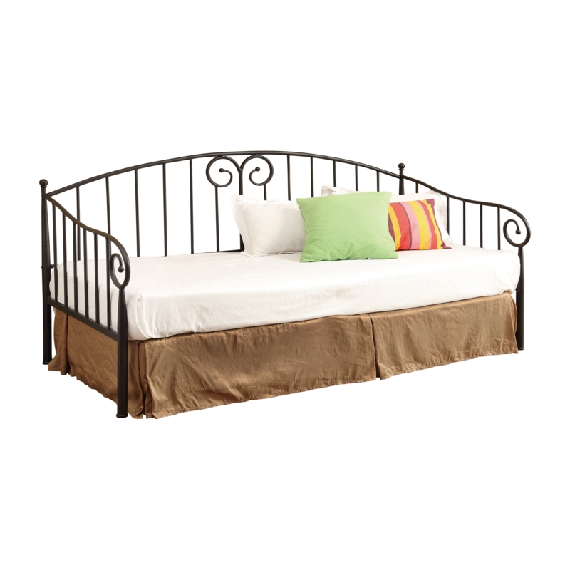 Joline Twin Metal Daybed in Black