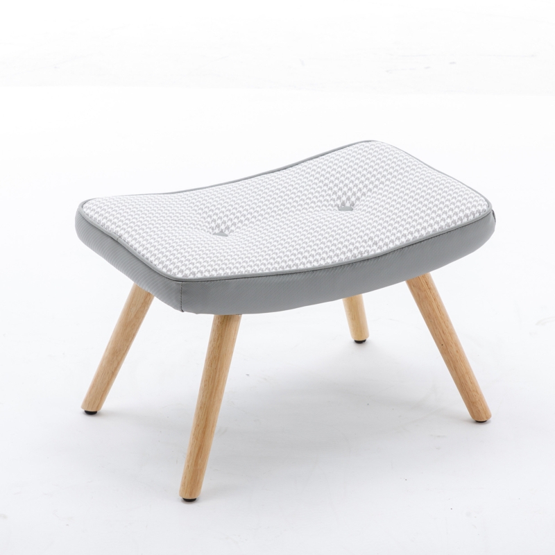 Karinda Solid Wood Accent Stool