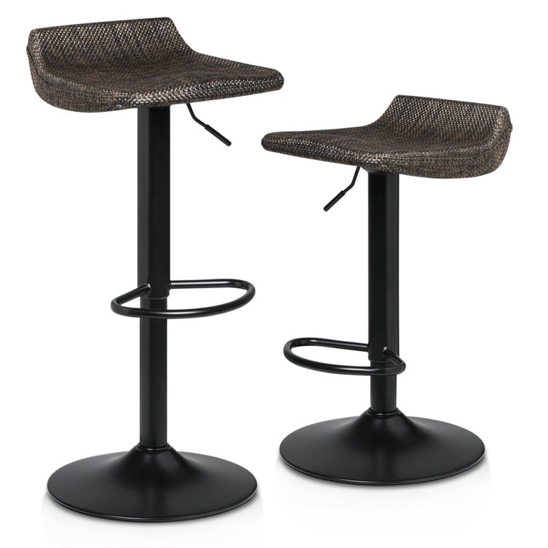 Kendalyn Bar Stools Counter Height Adjustable Swivel