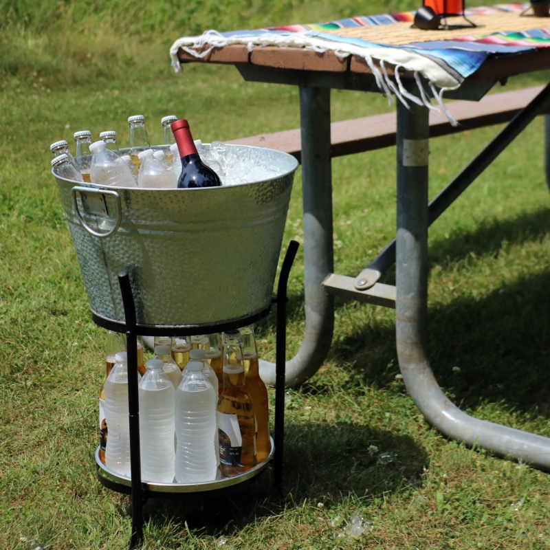 Ketchum Metal Ice Bucket