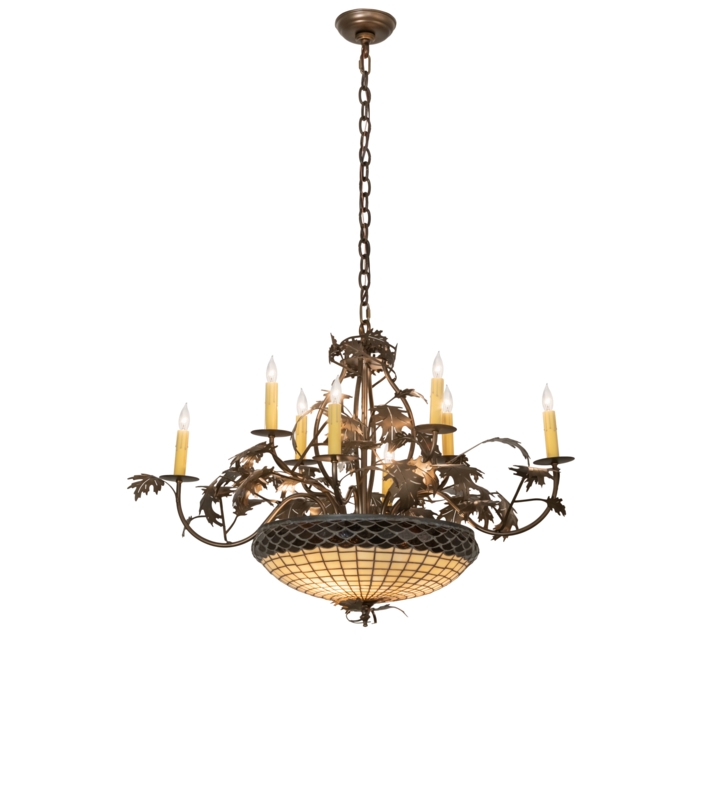 Kip 11 - Light Dimmable Classic / Traditional Chandelier