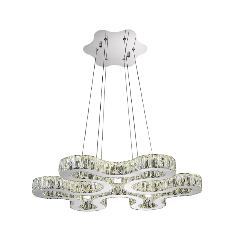 LED Geometric Chandelier