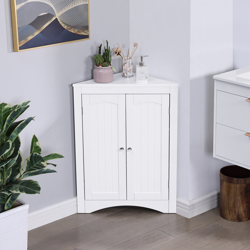 White Curio Corner Cabinet | Foter