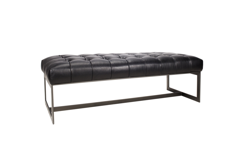 Lianne Leather Bench