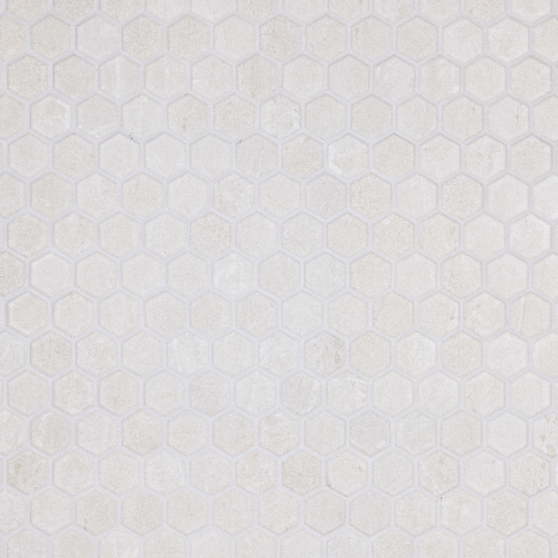 Liverpool Series 1" x 1" Ceramic Honeycomb Mosaic Wall & Floor Tile