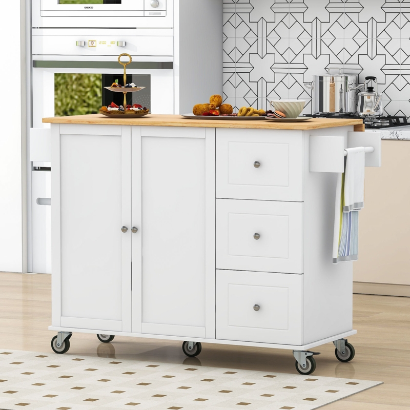 Drop Leaf Kitchen Island - Foter