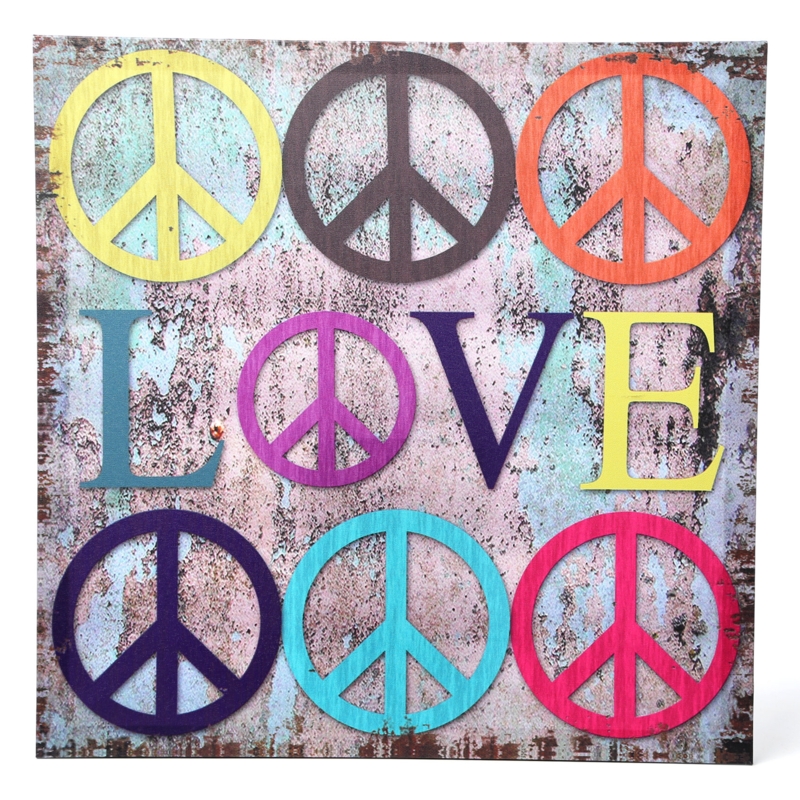 Love - Texture Art on Canvas