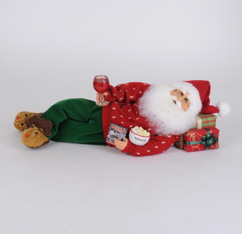 Lying Wine And A Movie Santa