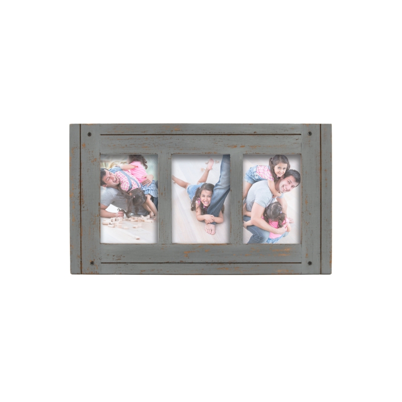 Madolynn 3-Opening 4 x 6" Collage Picture Frame