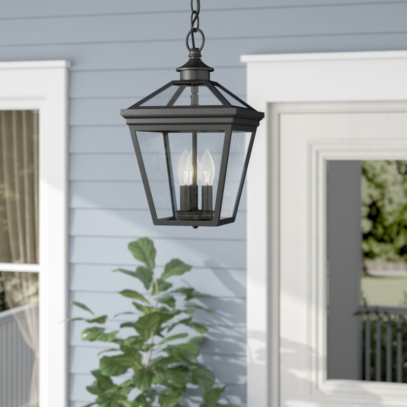 Manwe 3 - Light Outdoor Hanging Lantern