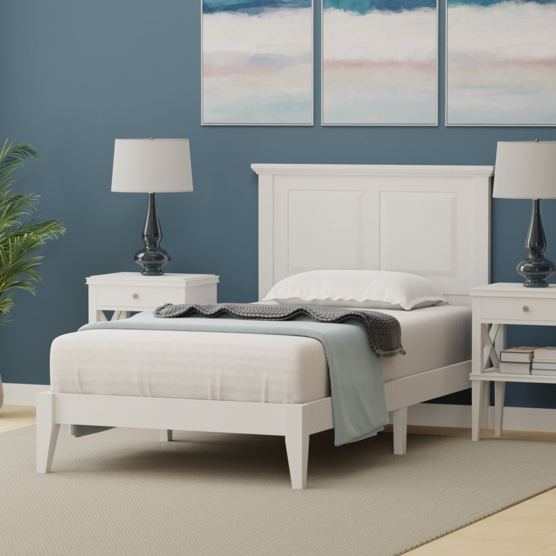 Markovich Solid Wood Platform Bed