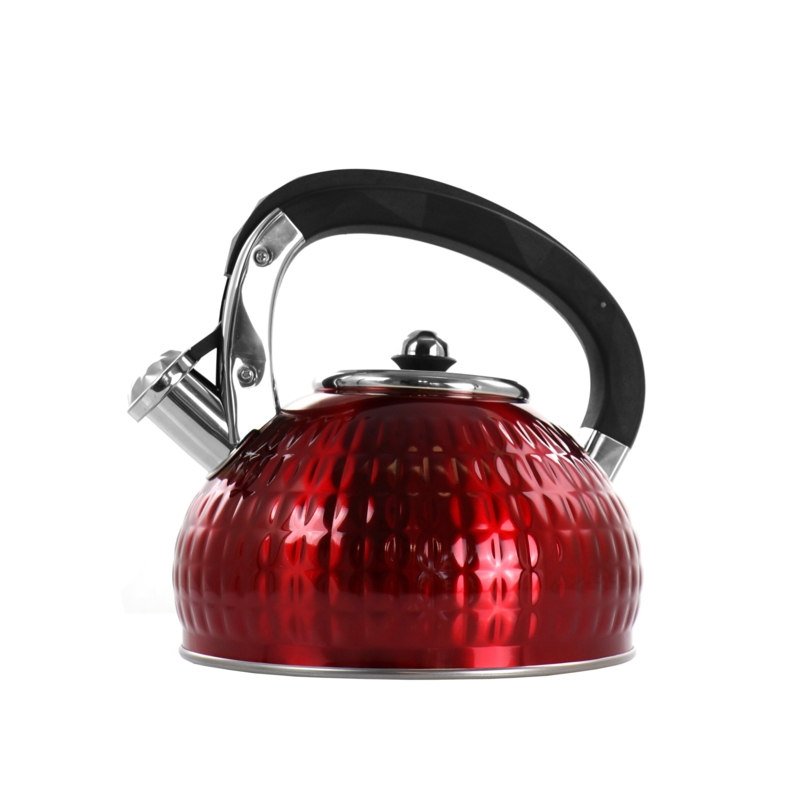 Mega Chef 3 Quarts Stainless Steel Whistling Stovetop Tea Kettle