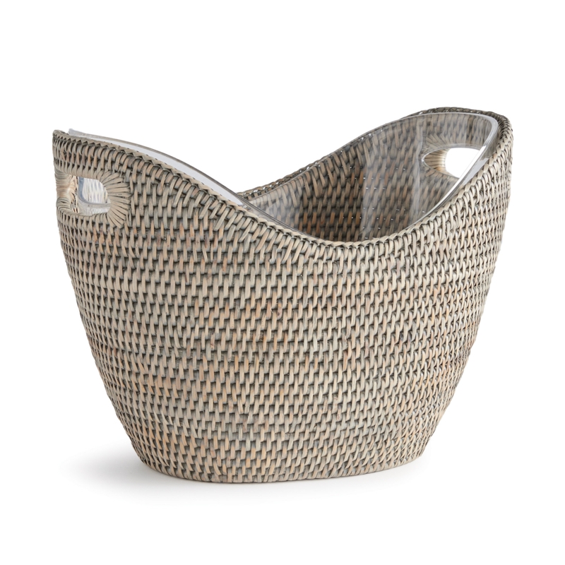 Mika Rattan Beverage Tub