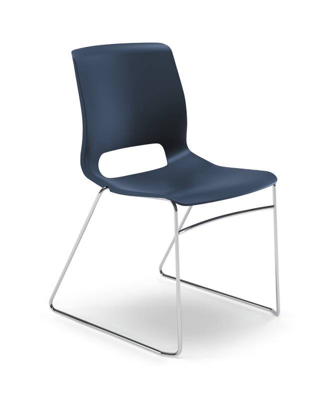 Motivate Armless High-Density Stackable Chair